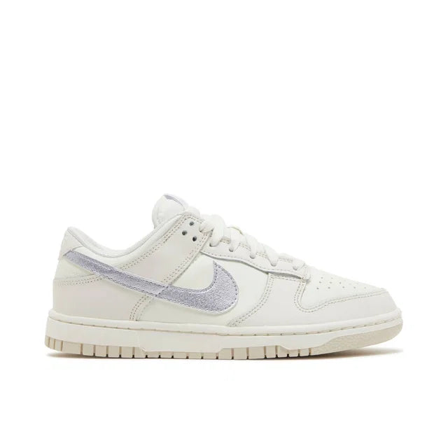 Nike Dunk Low Indigo Violet - Nike Dunk Low sneaker side profile view on white background