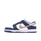 Nike Dunk Low Midnight Navy Summit - Nike Dunk Low sneaker alternate angle view