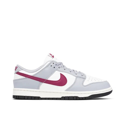 Nike Dunk Low Pale Ivory Rosewood - Nike Dunk Low sneaker side profile view on white background