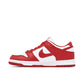 Nike Dunk Low SP University Red - Nike Dunk Low sneaker alternate angle view