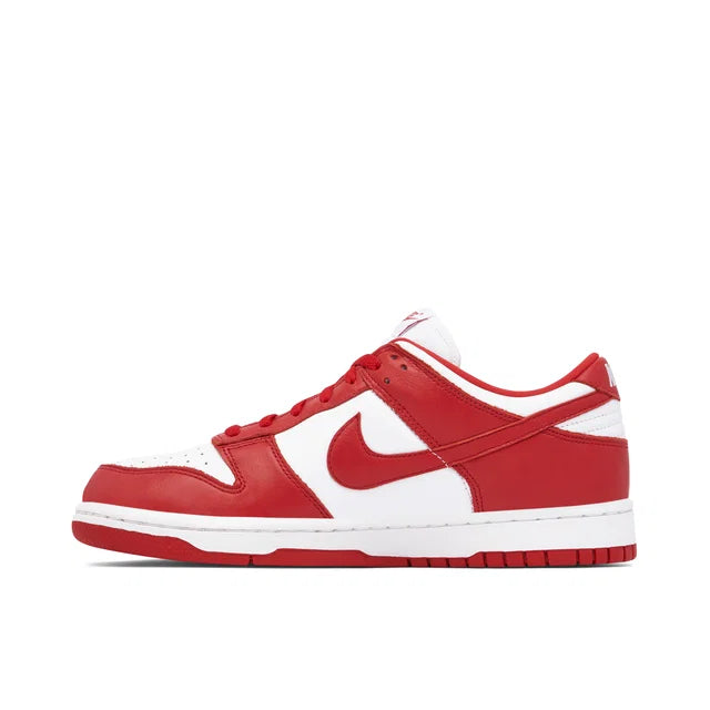 Nike Dunk Low SP University Red - Nike Dunk Low sneaker alternate angle view