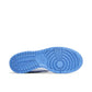 Nike Dunk Low University Blue - rear heel and sole detail