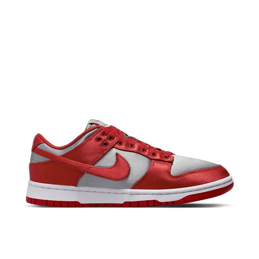 Nike Dunk Low UNLV Satin - side profile view on white background