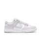 Nike Dunk Low Venice Violet - Nike Dunk Low sneaker side profile view on white background