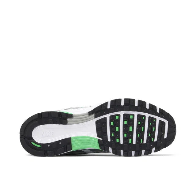 Nike P-6000 spring green - Nike P-6000 sneaker rear heel and sole detail