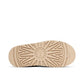 Ugg Tazz Mustard Seed high platform - UGG Tazz platform slipper rear heel and sole detail