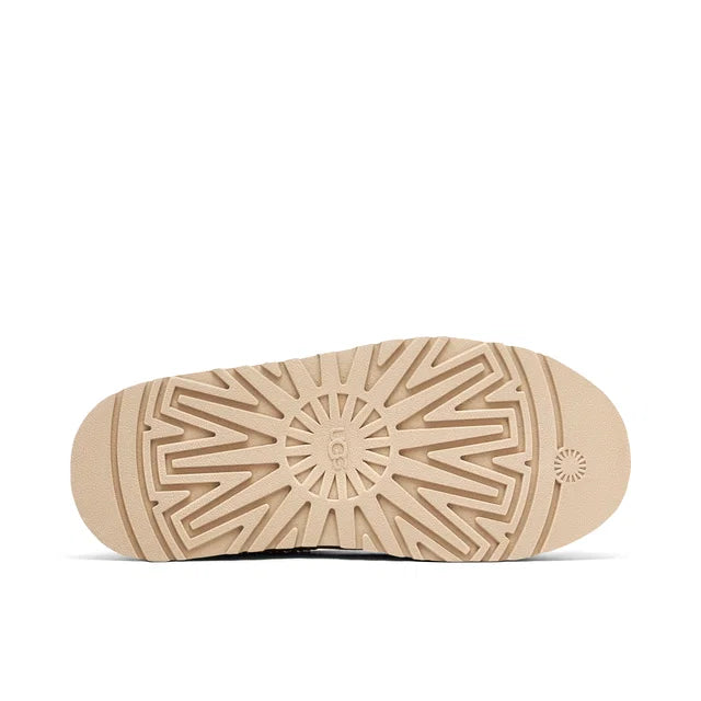 Ugg Tazz Mustard Seed high platform - UGG Tazz platform slipper rear heel and sole detail