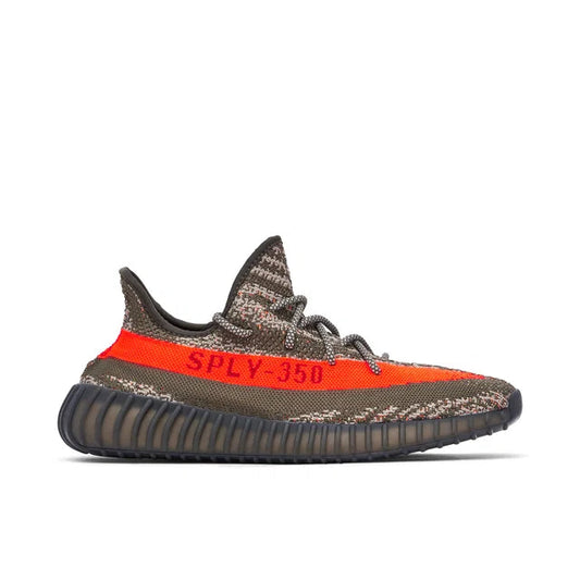 Yeezy 350 Carbon Beluga - Yeezy Boost 350 V2 sneaker side profile view on white background